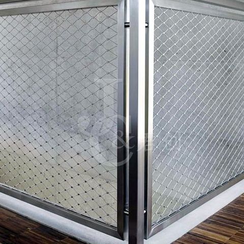 不銹鋼扣網用于裝飾扣網